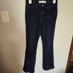 Signature by Levi Strauss Dark Indigo Flare Jeans